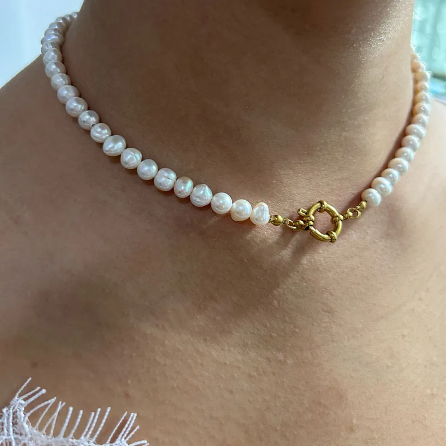 Shriya Pearl Necklace