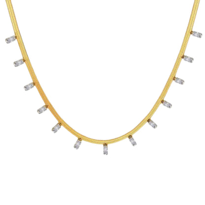 Reece Zircon Necklace