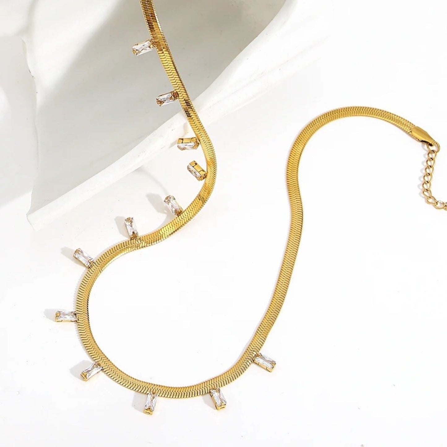 Reece Zircon Necklace