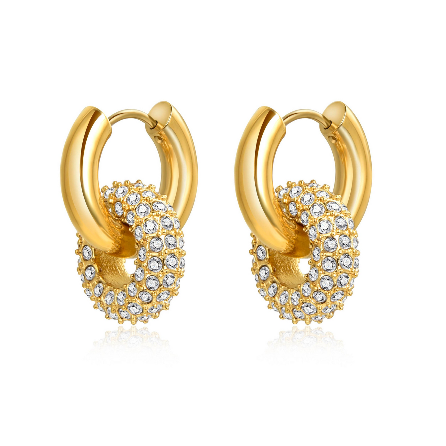 Bahumi Infinity Earrings