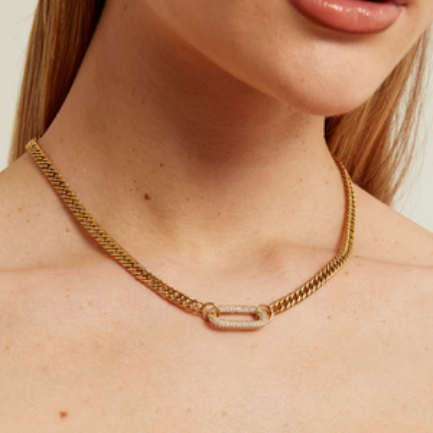 Kim Zircon Necklace