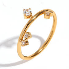 Chandre’ Zircon Ring