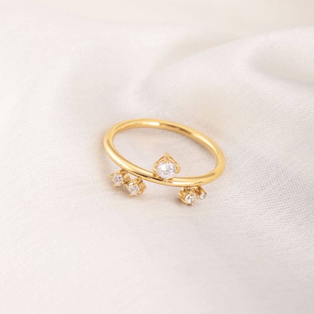 Chandre’ Zircon Ring
