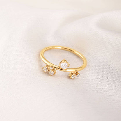 Chandre’ Zircon Ring