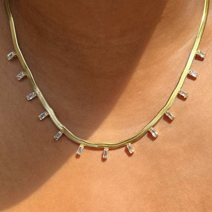 Reece Zircon Necklace