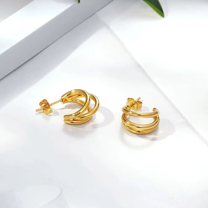 Zintle Triple Hoop