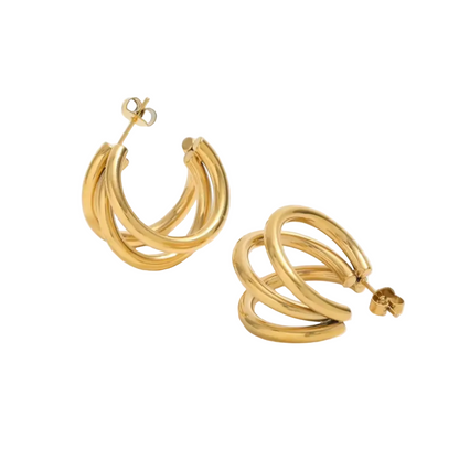 Zintle Triple Hoop