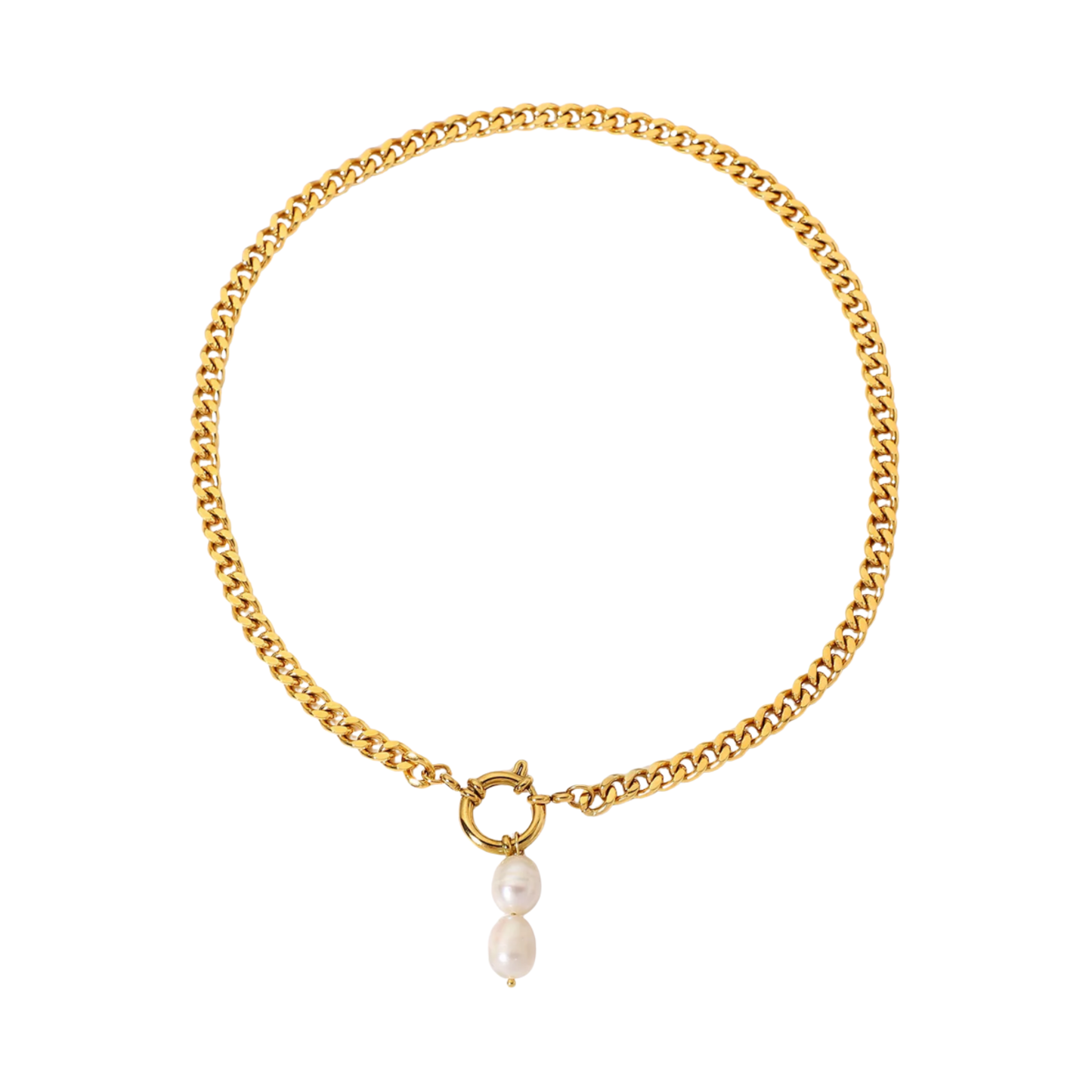 Anika Cuban Necklace